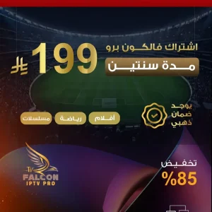 اشتراك فالكون سنتين — 199 ريال